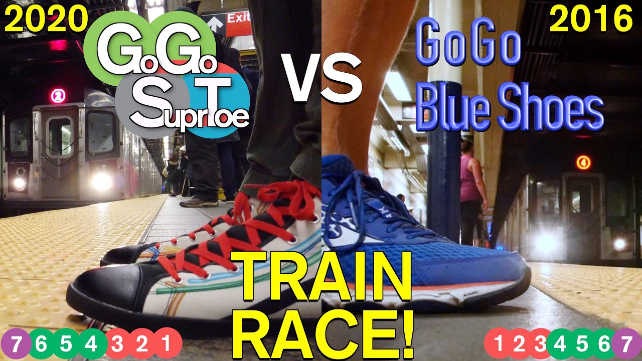 2016 GoGoBlueShoes vs 2020 GoGoSuprtoe - 1 2 3 4 5 6 7 FUN WITH TIME!