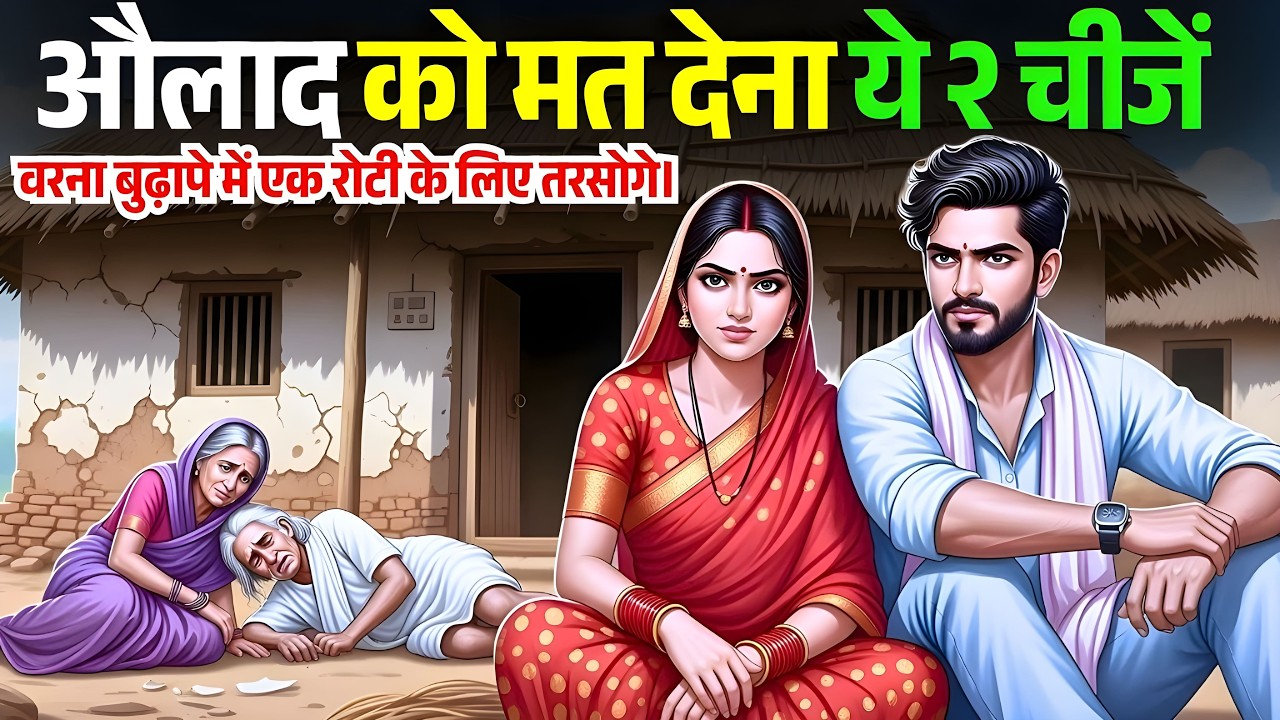 औलाद को ये 2 चीजें दे दीं तो बुढ़ापे में पछताओगे | चेतावनी भरी कहानी। | Bodhi Path