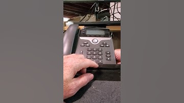 Factory Reset Cisco IP Phone 7841 (Using Keypad)