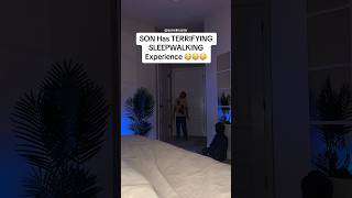 Terrifying Sleepwalking Incident Caught On Camera! 😳😳😳