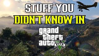 15 Things You Didn't Know About Gta 5
