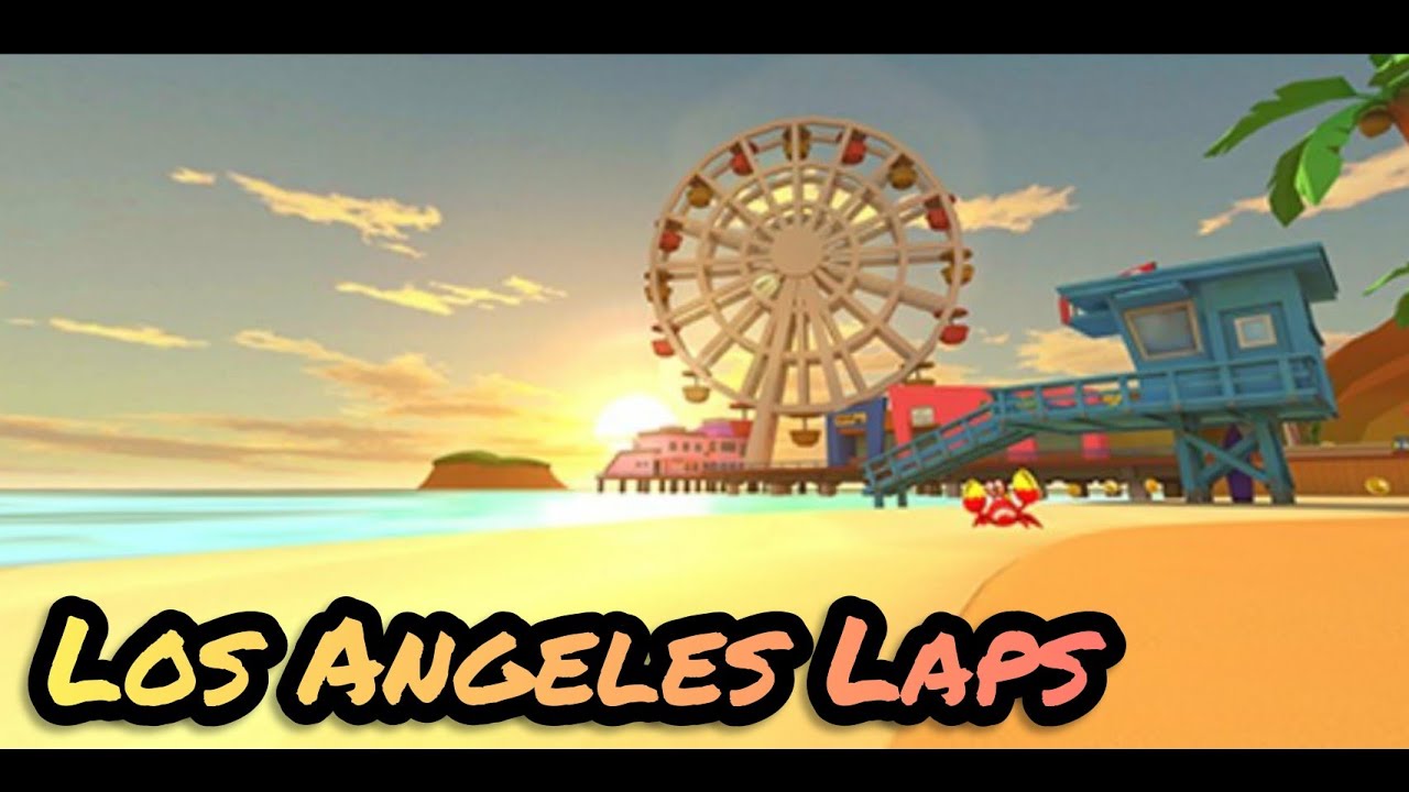 Los Angeles Laps Mario Kart Tour YouTube