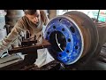 How To Make Turck Wheel Rim Palte Borken Let’s Repair Local WrokShop.