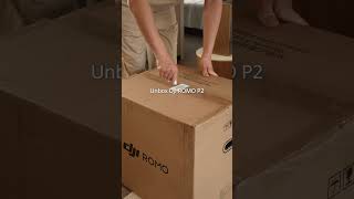 Unbox and set up DJI ROMO 2