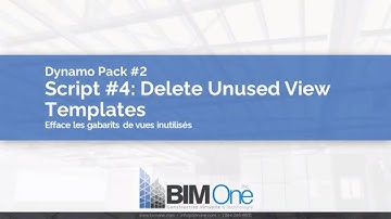 Dynamo Pack: Delete Unused View Templates