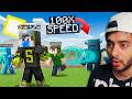 Minecraft But, Everything is 100x Faster!