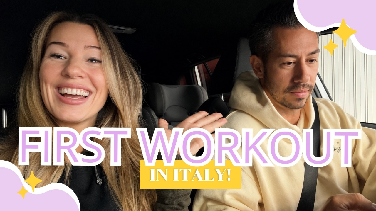 Rome Mini Vlog + Beginner Home Workout!!