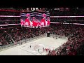 Final Moments of the Detroit Red Wings Home Opener