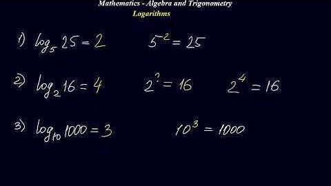 FE/EIT Exam Prep - Mathematics - Logarithms #1 (Intro)