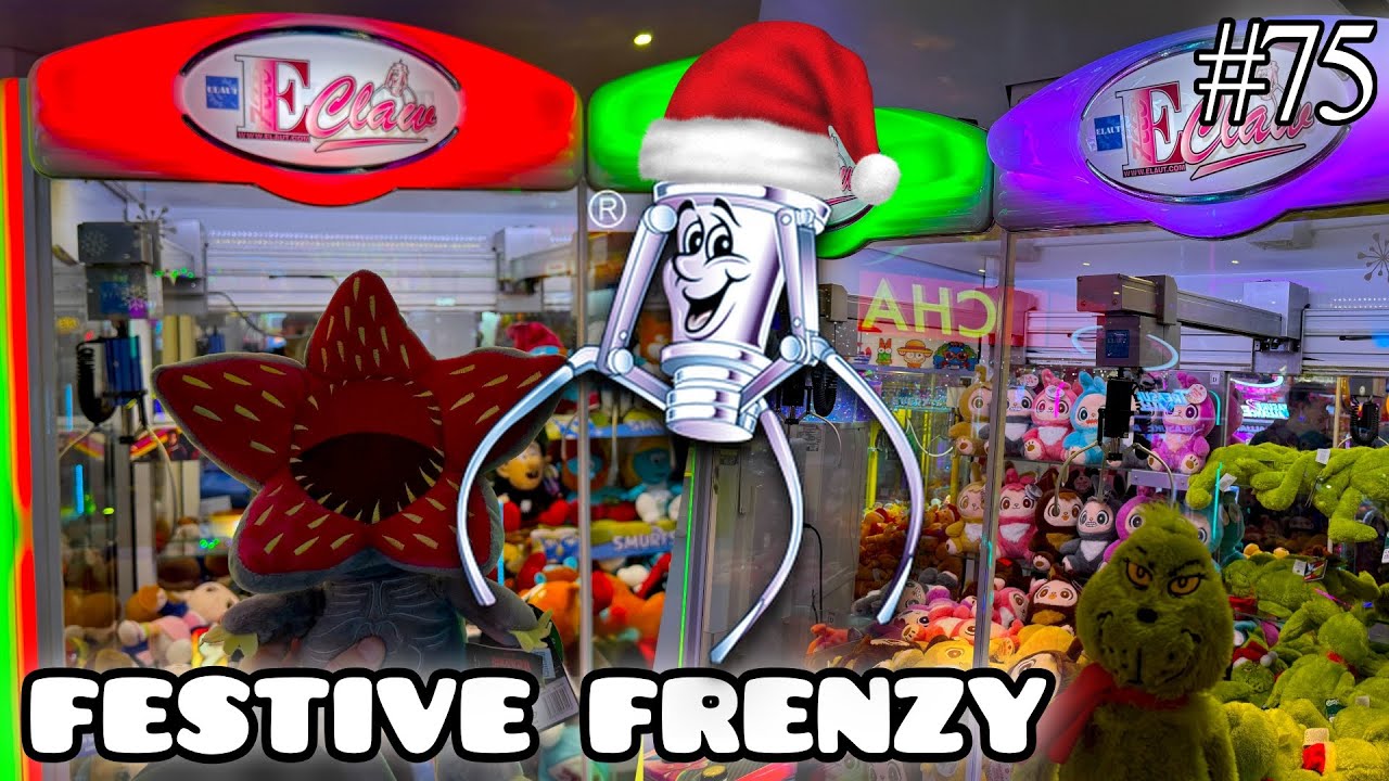 Игровые автоматы с клешнёй в Великобритании, выпуск №75 | Пирс Борнмута | Праздничное безумие в л...