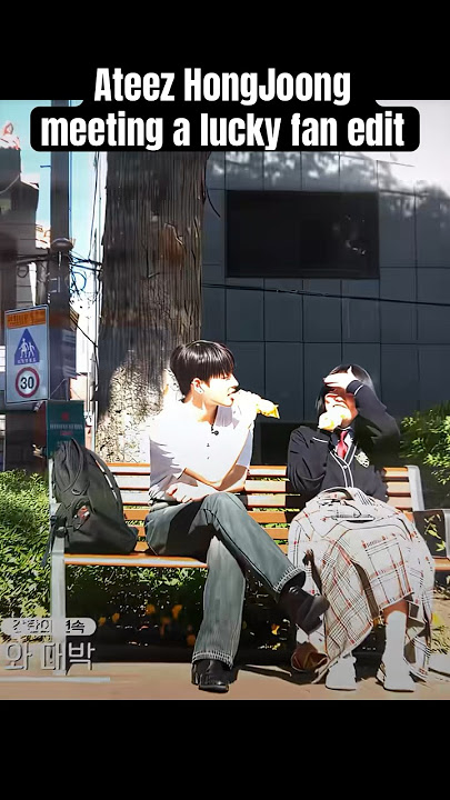 Ateez hongjoong meets a fan #edit #ateez