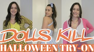 Halloween Costume Try-On Haul 2021 Ft. Dolls Kill Costumes