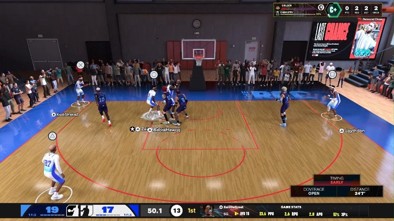 Kudi shakes the great 2/7 guard