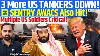 Iran Attacks US Air Base in Saudi! 3 Tankers & AWACS Hit, 12 US Troops Wounded! Kinjal