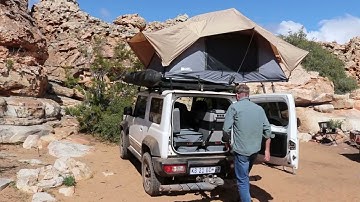 Flex Adventures CF55 12v camping fridge/freezer in Kagga Kamma with Mal Kamper