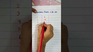 Numbers from 1 to 20 #shorts #short #viral #trending #viralshorts #trendingshorts #funny
