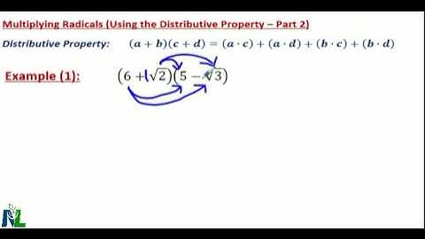 Multiplying Radicals with the Distributive Property Part 3