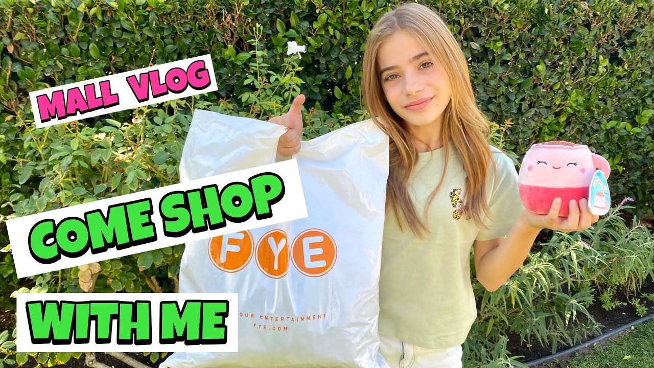 COME SHOP WITH ME! Mall vlog, squishmallows & clothing haul!