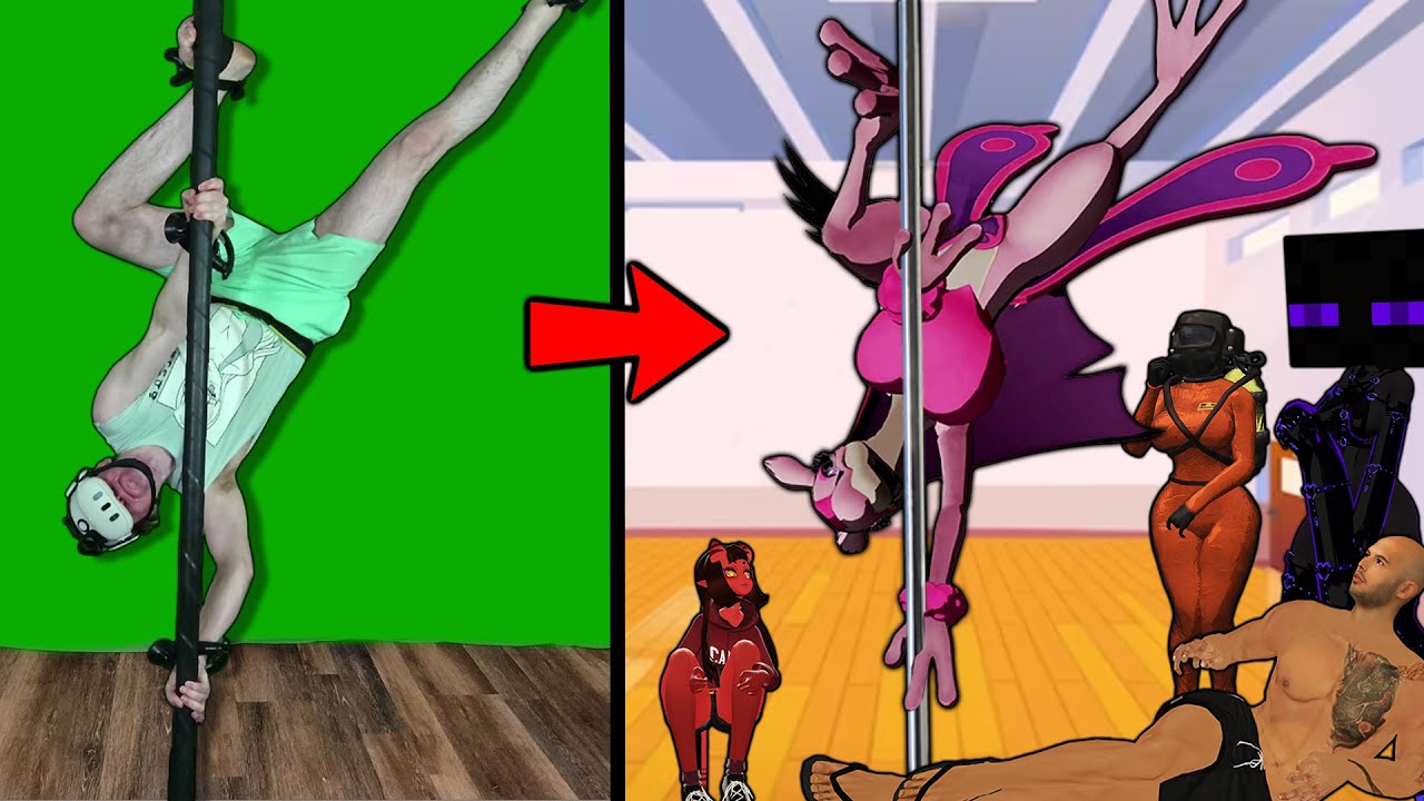 Pole Dancing in Cursed Avatars! (VRChat)