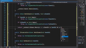 RESTful API with ASP.NET Core 3.0 - 14/50 - GetAlbum Implementation