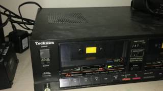 Nerding Out For Music Sounds: Technics RS-T80R cassette deck