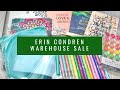 Erin Condren Haul | Warehouse Sale | Limited Edition Notebooks & Vault Covers