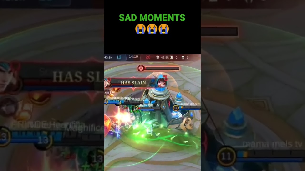 Sad Moments in Mobile Legends 