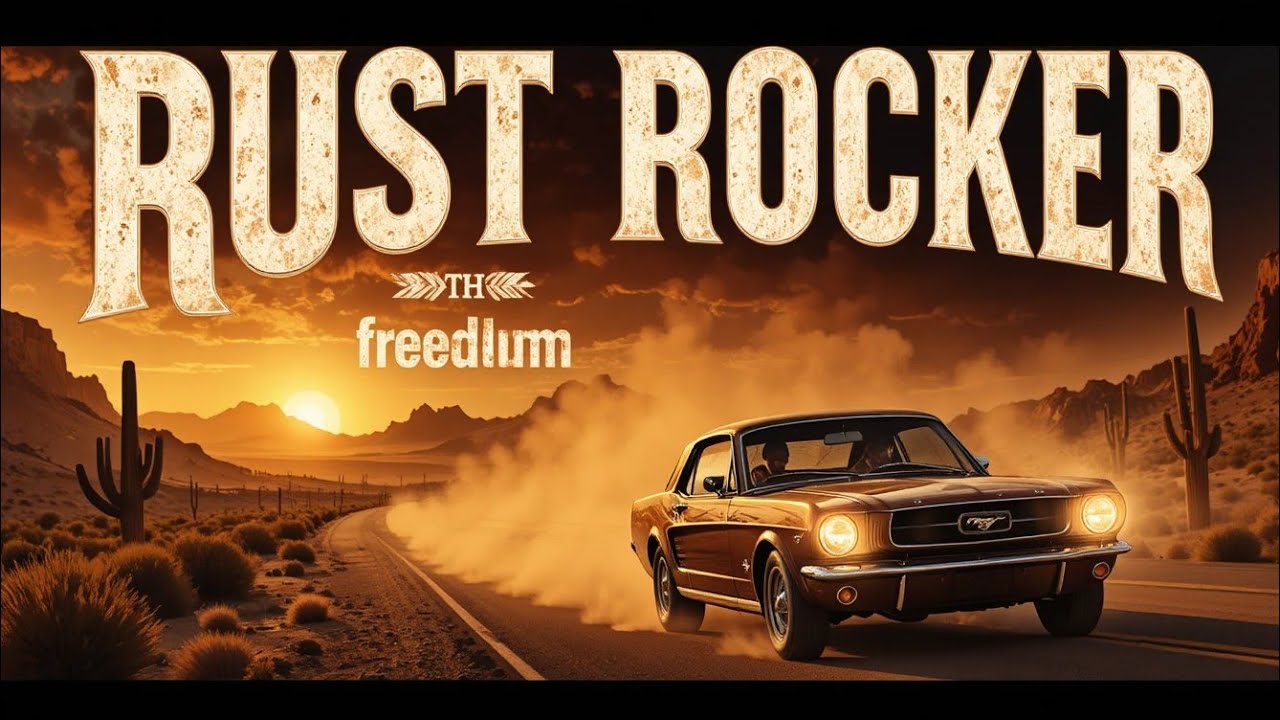 Rust N Rocker Mix Radio – Chrome Dreams & Rebel Thunder ⚡ | Ride the Wild Spirit of Southern Rock.