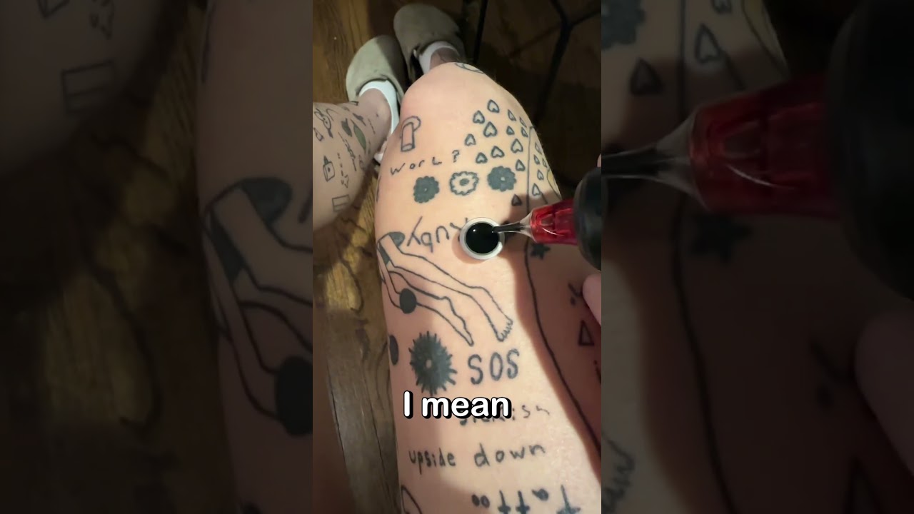 Tattooing Myself Everyday For 500 Days