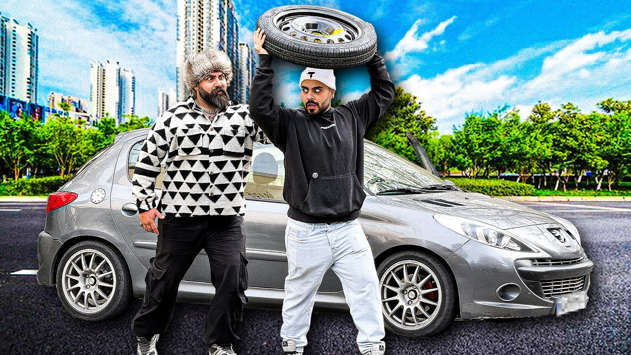 دزد لاستیک😂با ا*جر زد تو ک*مرم🥲