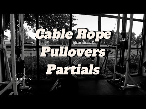 Cable Rope Pullovers Partials