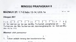 Download Lagu Mazmur Tanggapan Edisi Lama||Minggu 16 Maret 2025 - MINGGU PRAPASKAH II (dua) Tahun C MP3