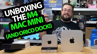 Unboxing the M4 Mac Mini! Hands-On with Orico Dock & M2 Comparison