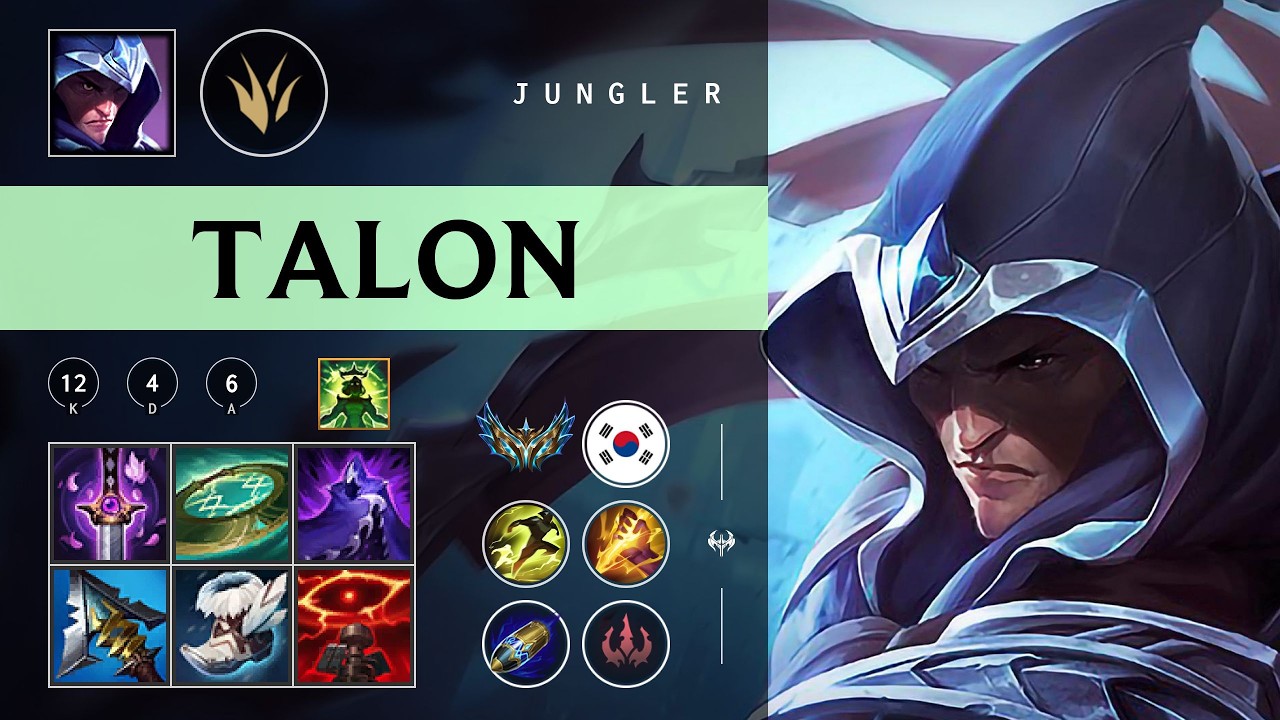 Talon Jungle vs Vi - KR Challenger Patch 26.03