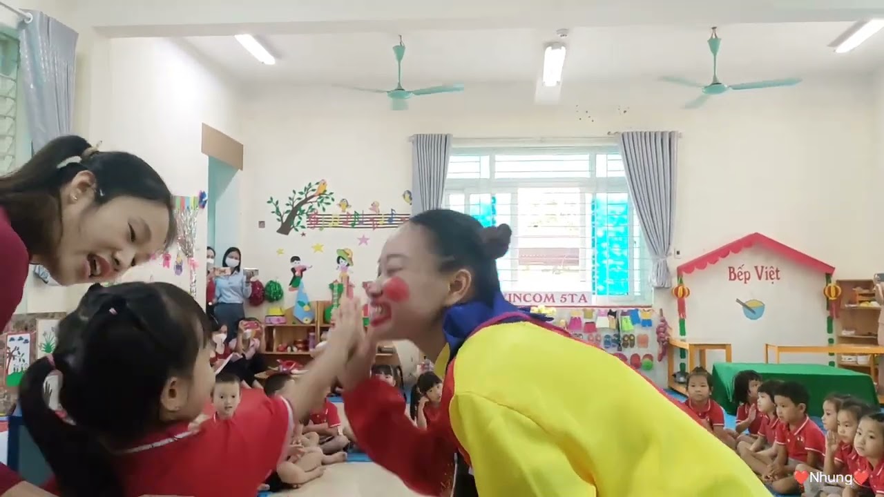 Hoạt động góc CĐ Bản thân. Trường MN Thượng Trưng