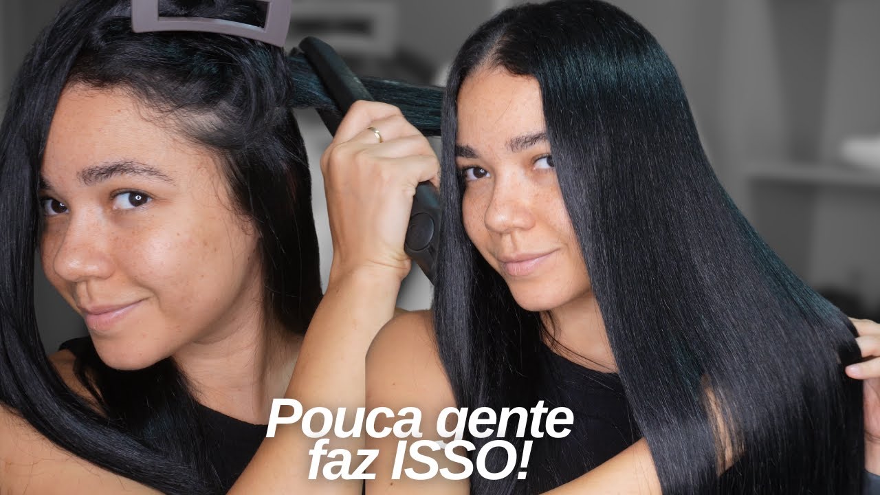 Passo a Passo da técnica que faz o Henê ALISAR MUITO (sem danificar)