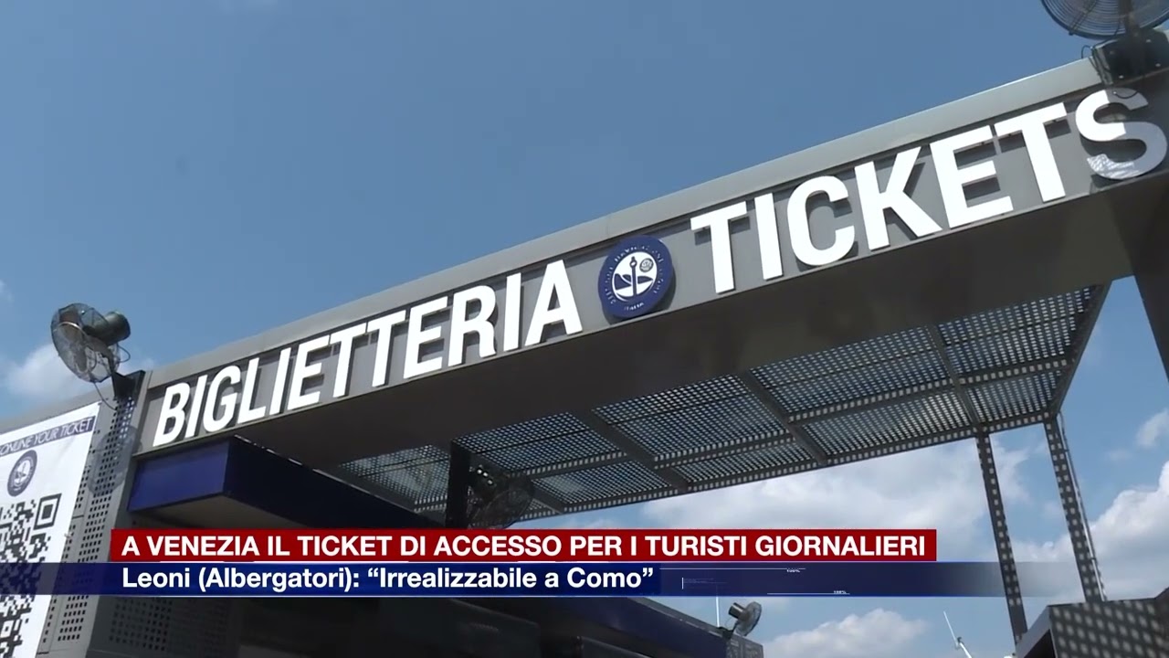Etg - A Venezia il ticket per i turisti giornalieri. Leoni (Albergatori): “Irrealizzabile a Como”