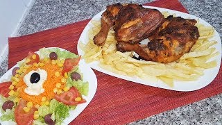 Poulet rôti : la meilleure recette - مطبخ أم وليد Oum Walid