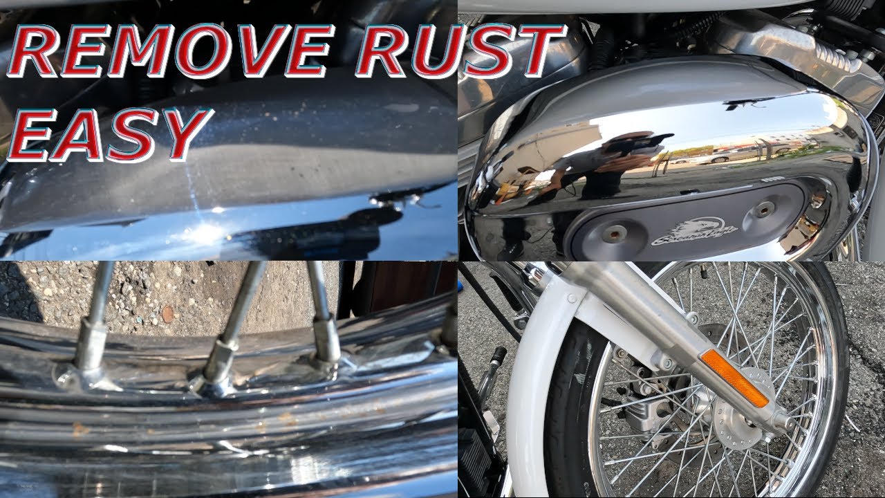 HOW TO REMOVE RUST AND POLISH YOUR HARLEY Don Of All Sorts 10 My