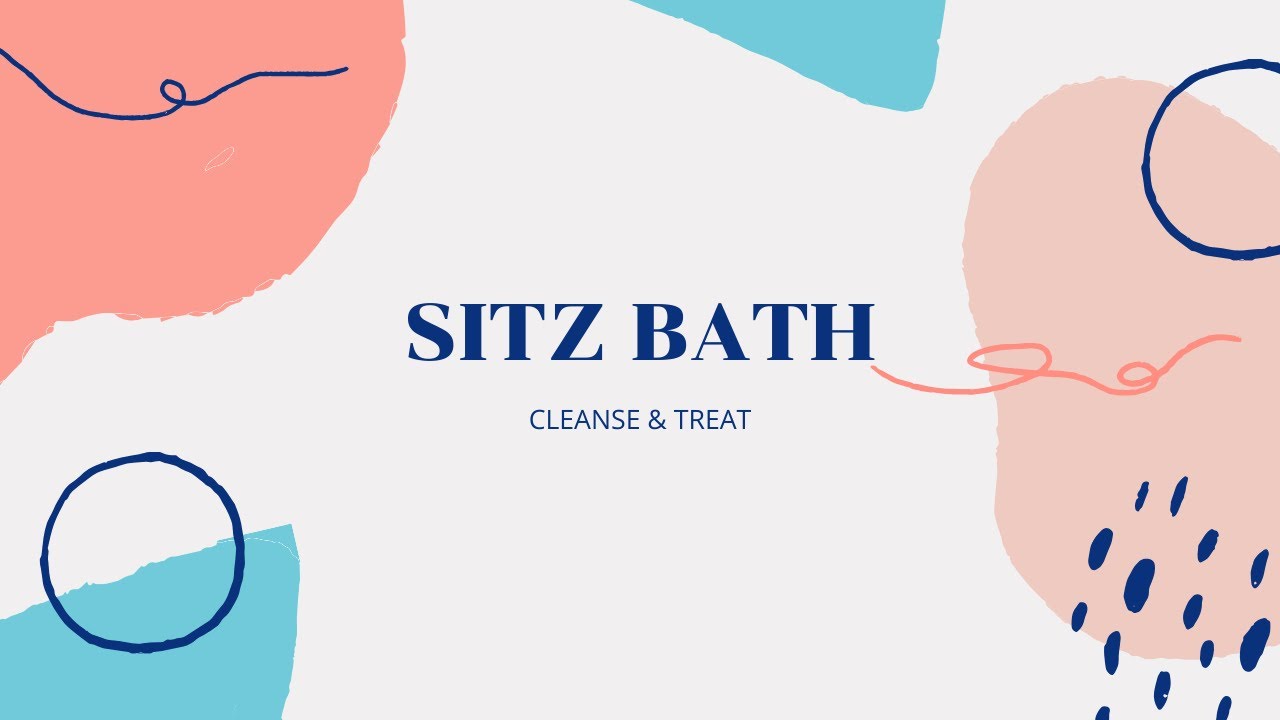 Sitz Bath YouTube