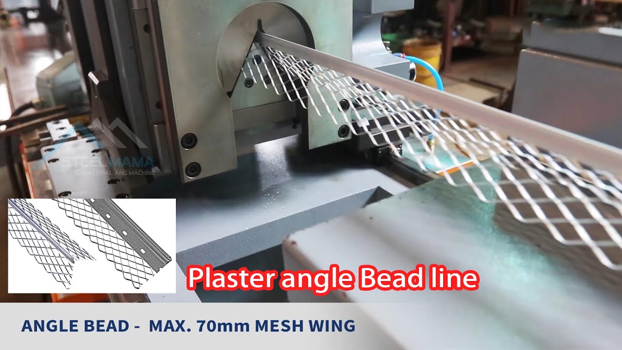 Plastering beads making machine drawll angle bead & plaster stop bead