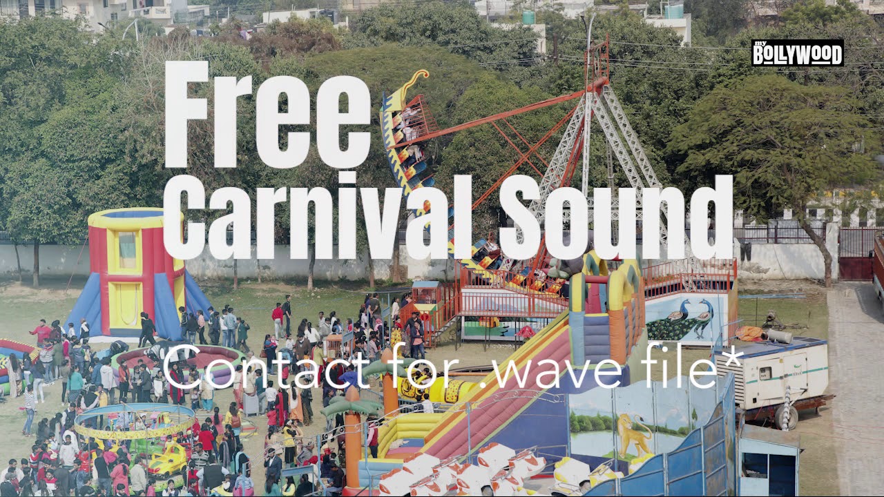 Carnival Sounds Carnival Ambience Royalty Free Sound with Credit
