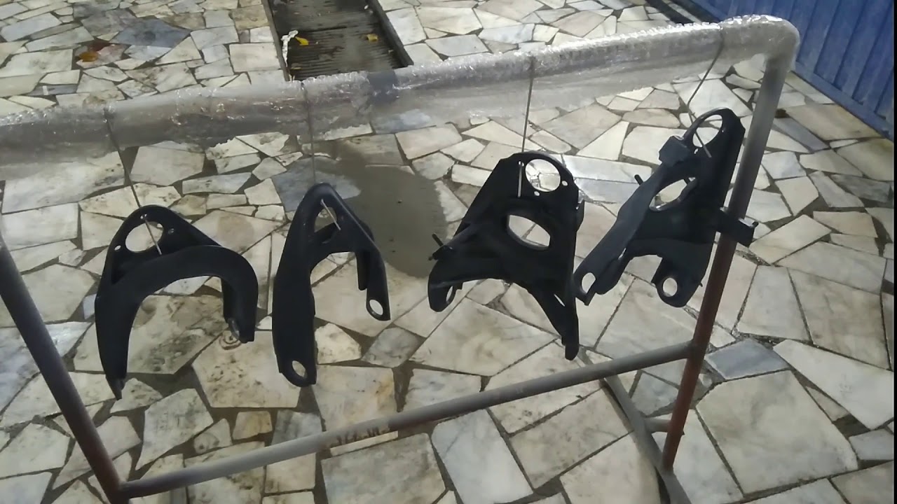 как покрасить рычаги на Ваз 2107 - YouTube