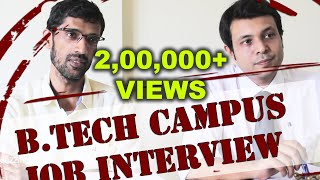 Btech Campus Placement Job Interview Buzzing Interview 07 - Praveenkumar Reddy - Re-Enactment