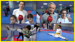 Çocuklar, Aileleriyle Birlikte 'Karateci' Oldu