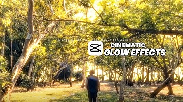 CINEMATIC GLOW effect tutorial | viral Reels video Colour Grading | Capcut Editing - Tutorial