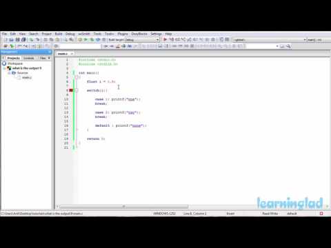 115  #03 What is the Output   C Language Interview Questions and Answers for Freshers