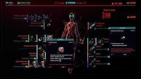 Cyberpunk 2077 Remove Cyberware Mod