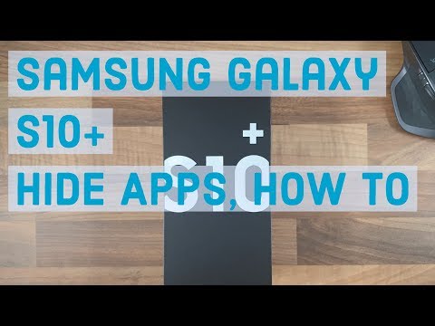 Hide Apps, How to | Samsung Galaxy S10 Plus