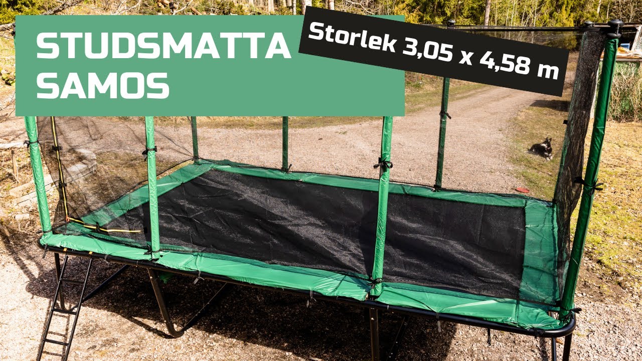 Muut - Samos 4,6x3m 96 jousinen trampoliini 199€ (norm 749€) | TechBBS